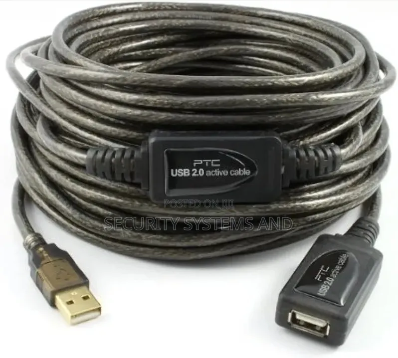 20 Meters USB Active Extension Cable Male to Female With Booster