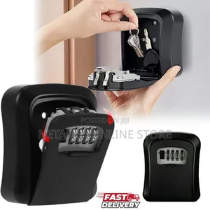 Wall Mount 4 Digital Key Lock Box