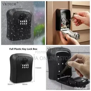 Wall Mount 4 Digital Key Lock Box
