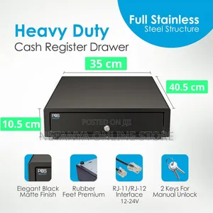 Heavy Duty Metal Cash Drawer