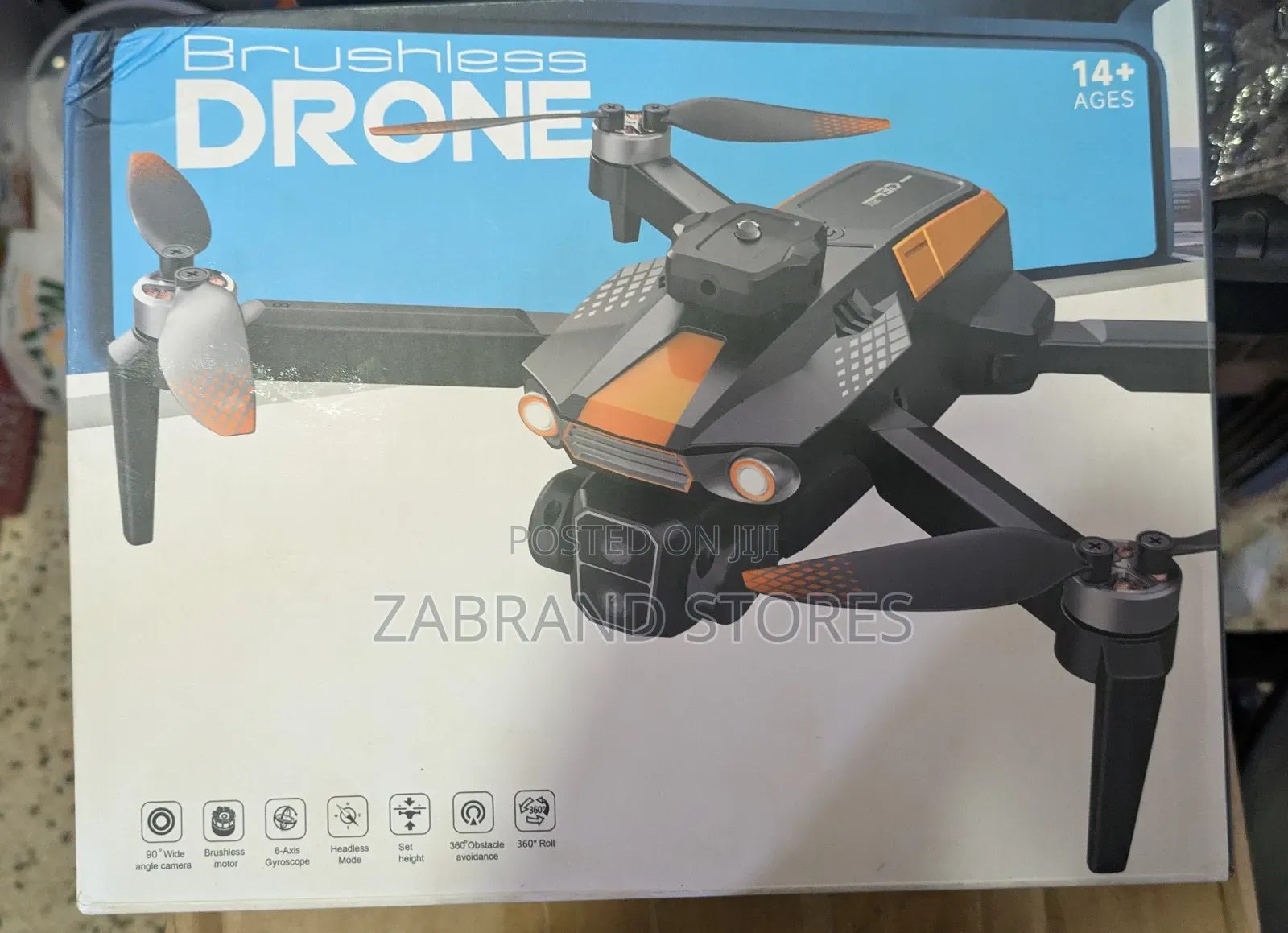 Brushless Drone With LCD Display Screen