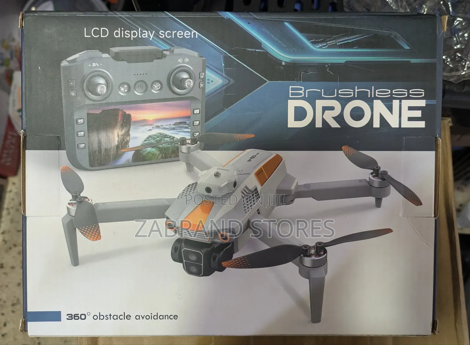 Brushless Drone With LCD Display Screen
