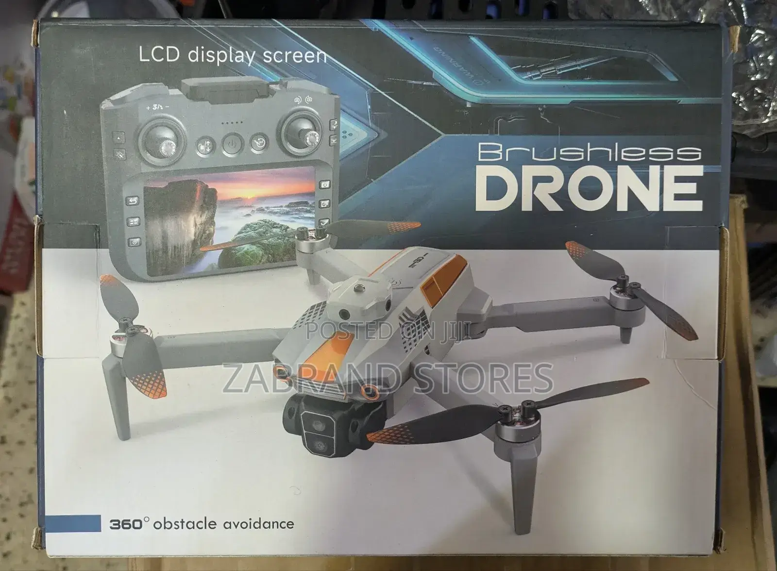Brushless Drone With LCD Display Screen