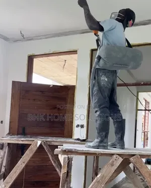 Professional Gypsum Ceiling Sanding Wall Finishing Services