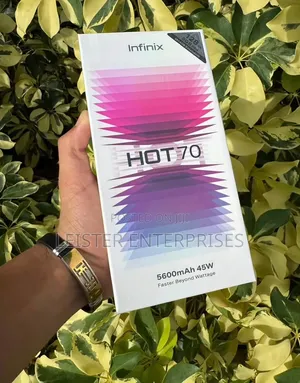 New Infinix Hot 70 256 GB Black