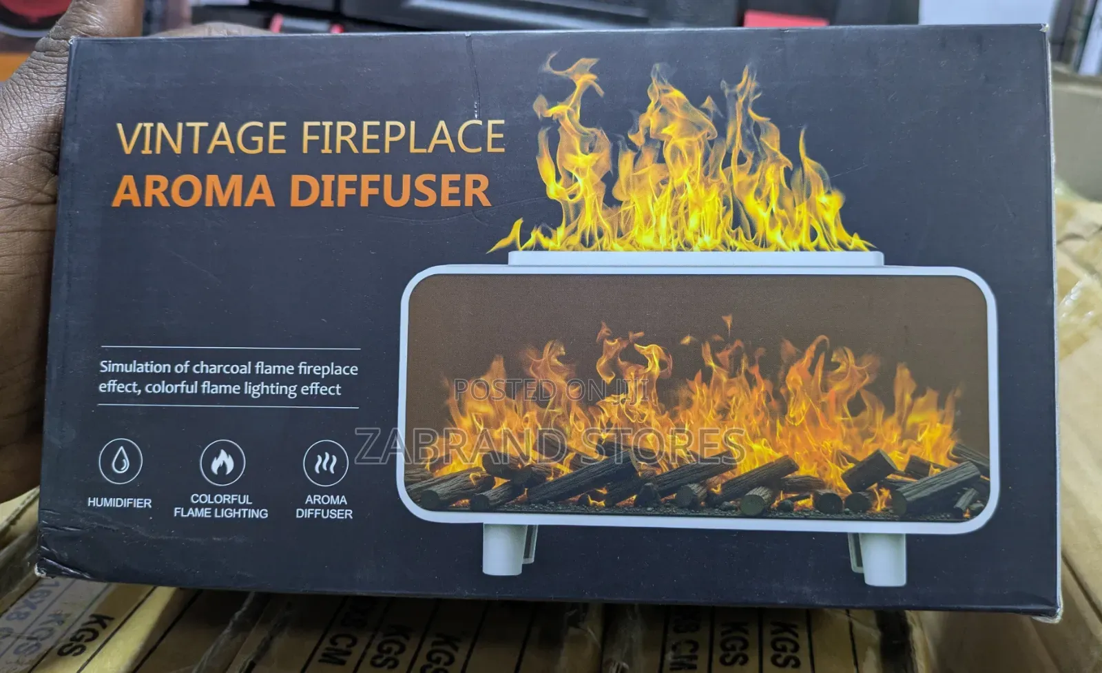 Vintage Fireplace Aroma Diffuser
