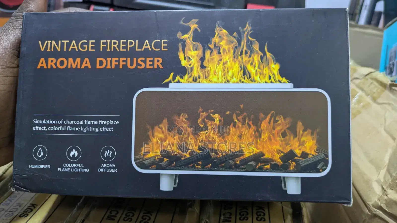 Vintage Fireplace Aroma Diffuser