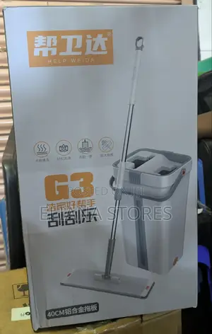 Microfiber Flat Mop With Bucket