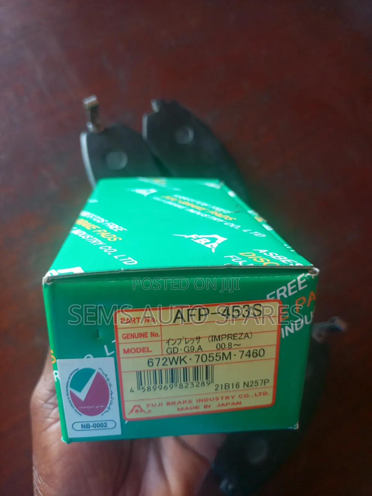 Front Brake Pads Subaru Forester - Japan