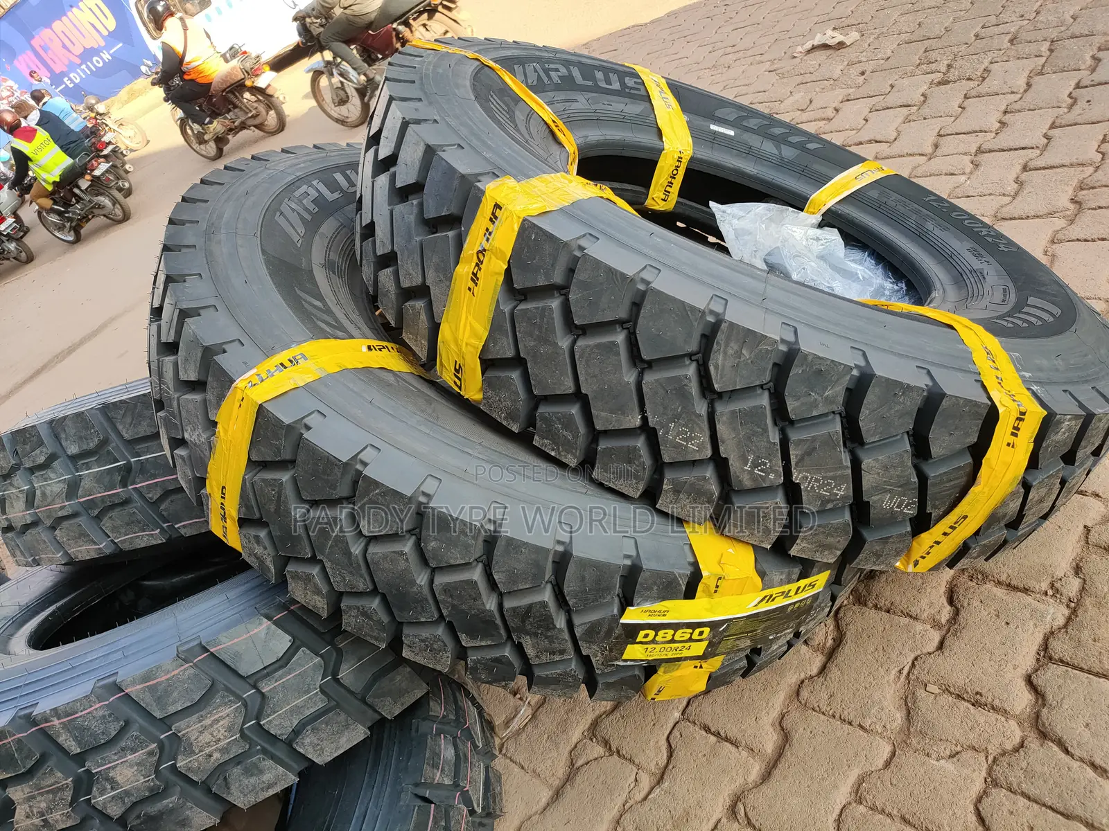 Aplus Mining Lug (D860) Tyres With Available Size: 12.00 R24