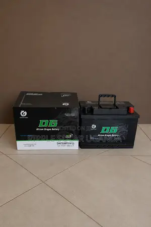75Ah DIN75 Maintenance-Free Car Battery 680CCA 12V