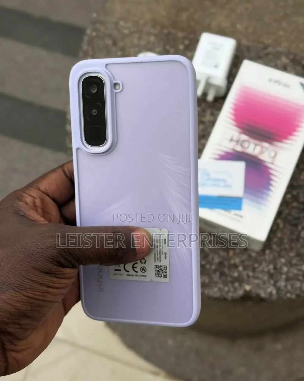 New Infinix Hot 70 256 GB Purple