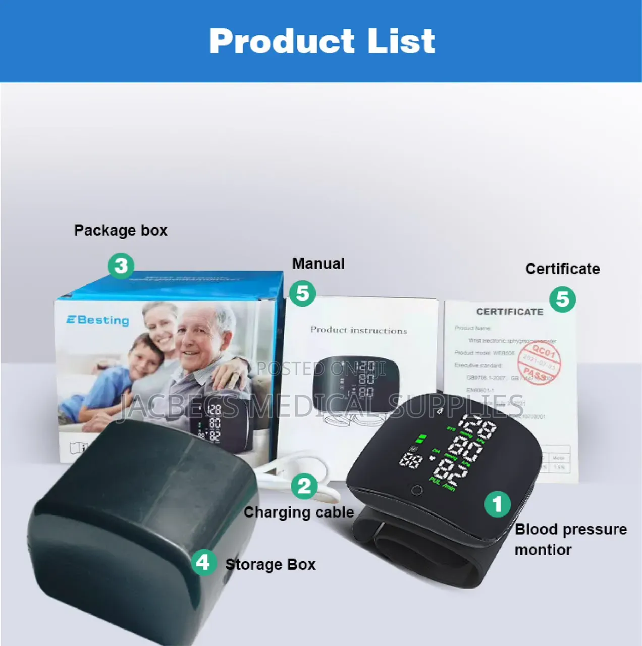 Wrist Bp Machine