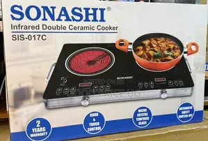 Sonashi Infrared Double Ceramic Cooker (Model SIS-017C