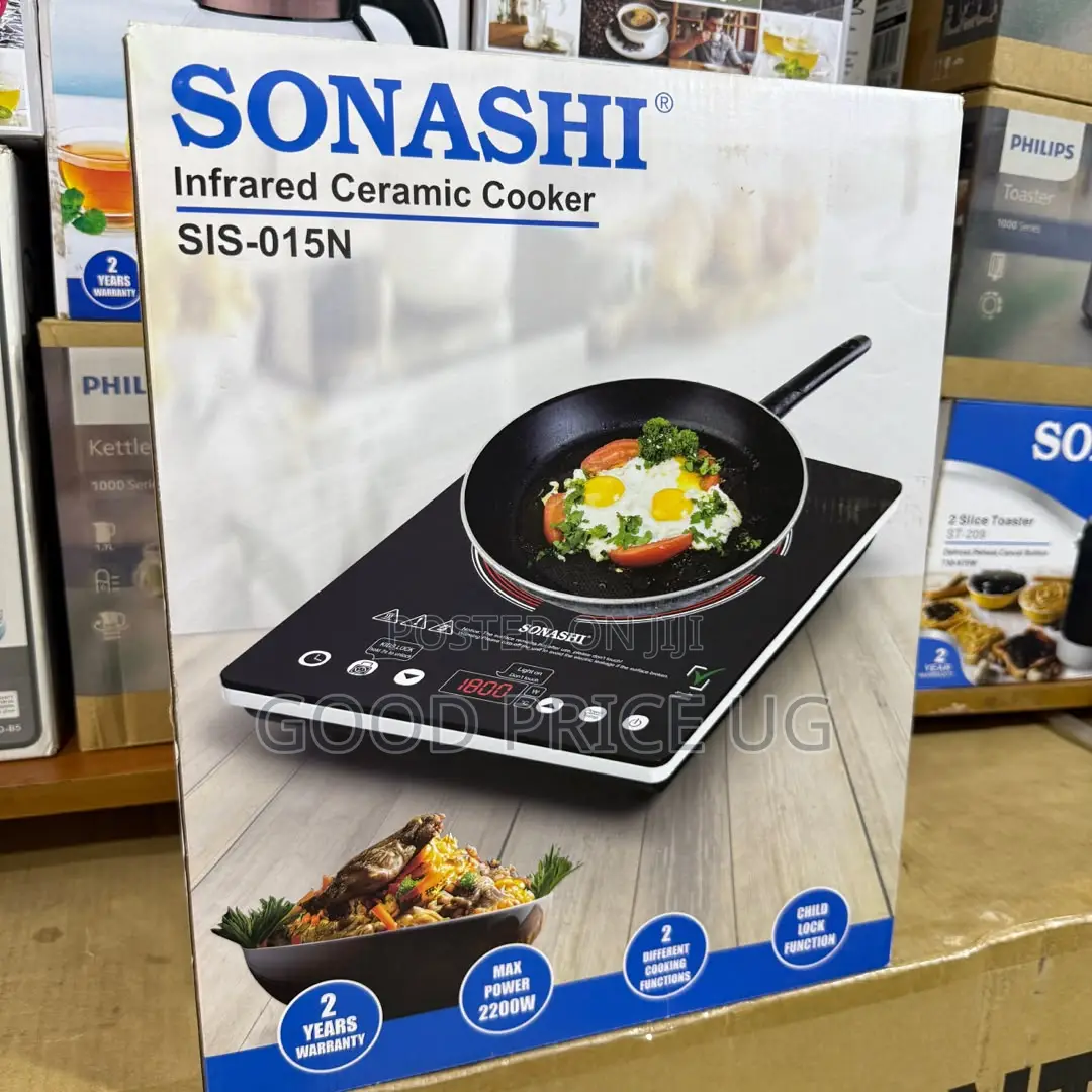 Sonashi Infrared Ceramic Cooker (Model SIS-015N / SIS-015C)