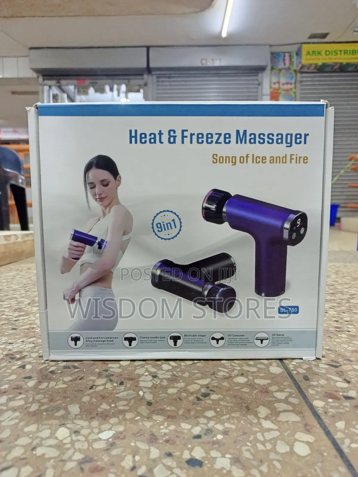 9-in-1 Portable Handheld Massage Gun