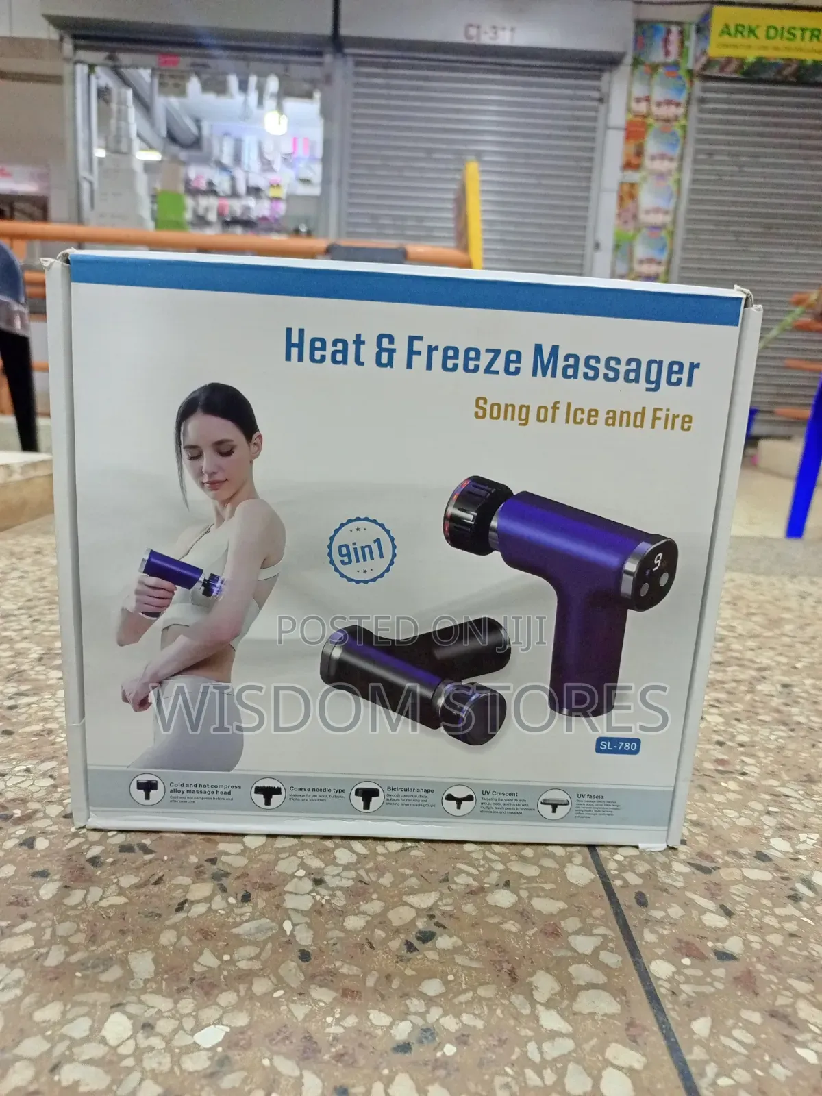9-in-1 Portable Handheld Massage Gun