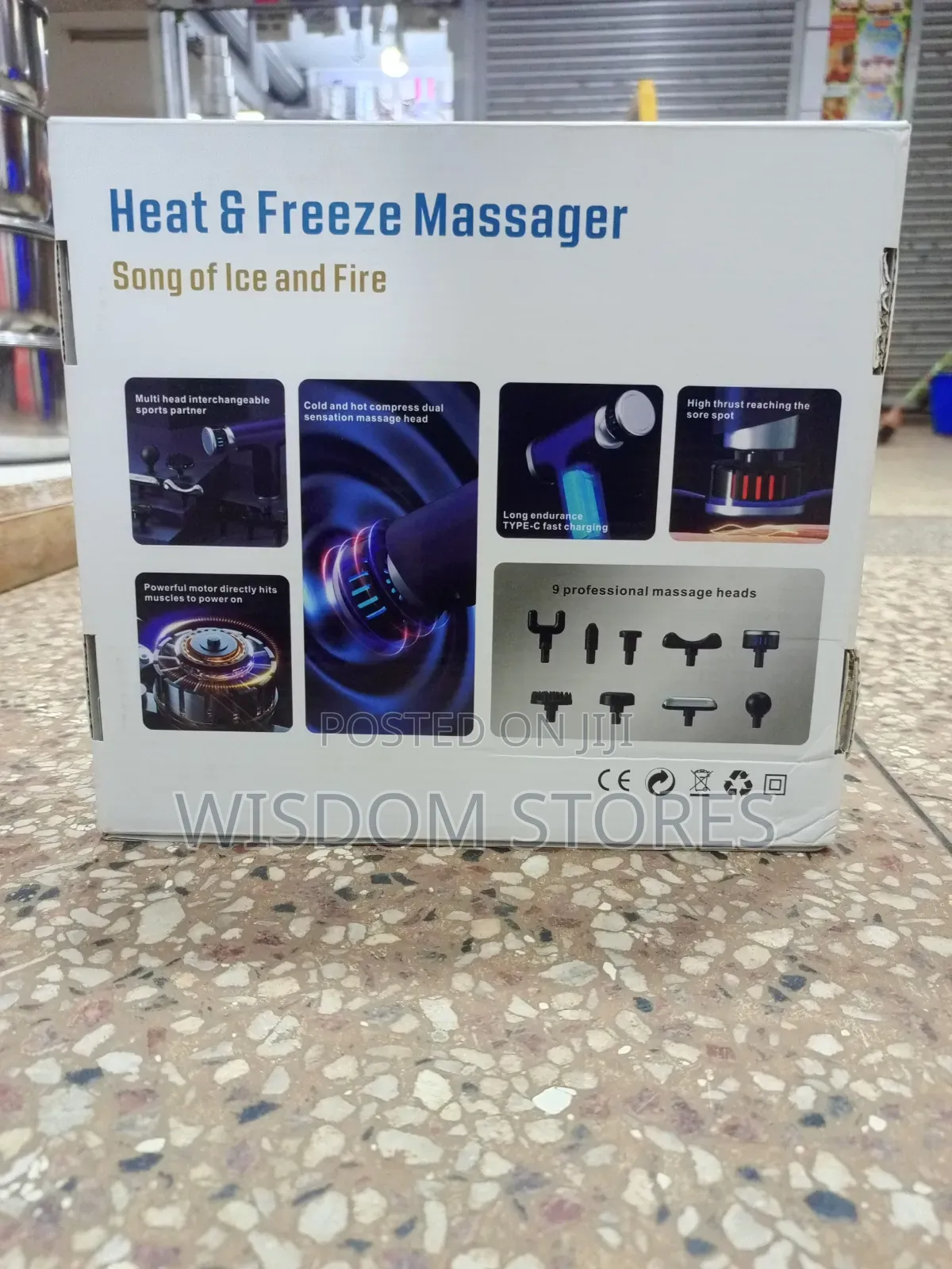 9-in-1 Portable Handheld Massage Gun
