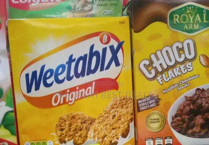 Weetabix and Choco Flakes