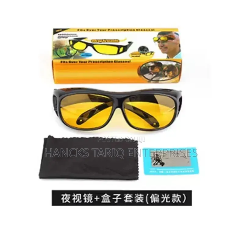 HD Vision Wrap Arounds Anti-Glare Sunglasses.
