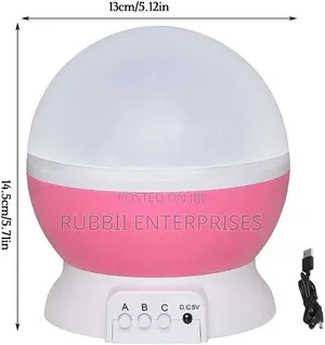 Galaxy Star and Moon LED Projector Night Light