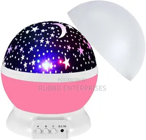 Galaxy Star and Moon LED Projector Night Light