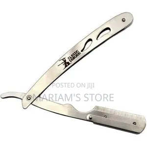 Stainless Steel Straight-Edge Folding Barber