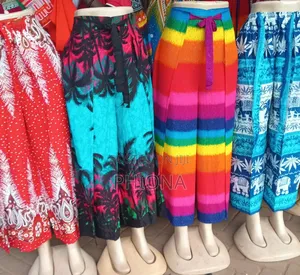 Beach Round Rapper Pants
