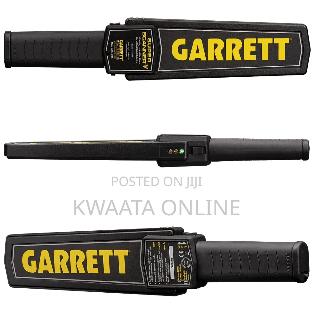 Garrett Metal Detectors Super Scanner v Hand Held Personal Search Wand