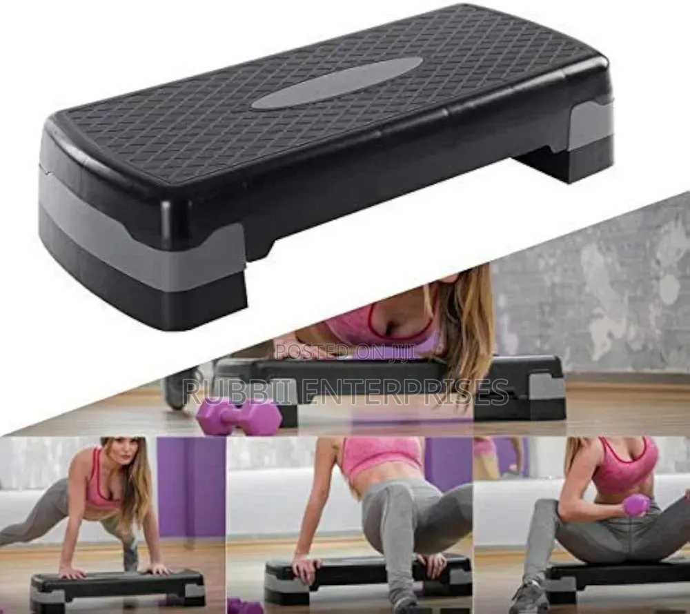 Adjustable Aerobic Exercise Stepper