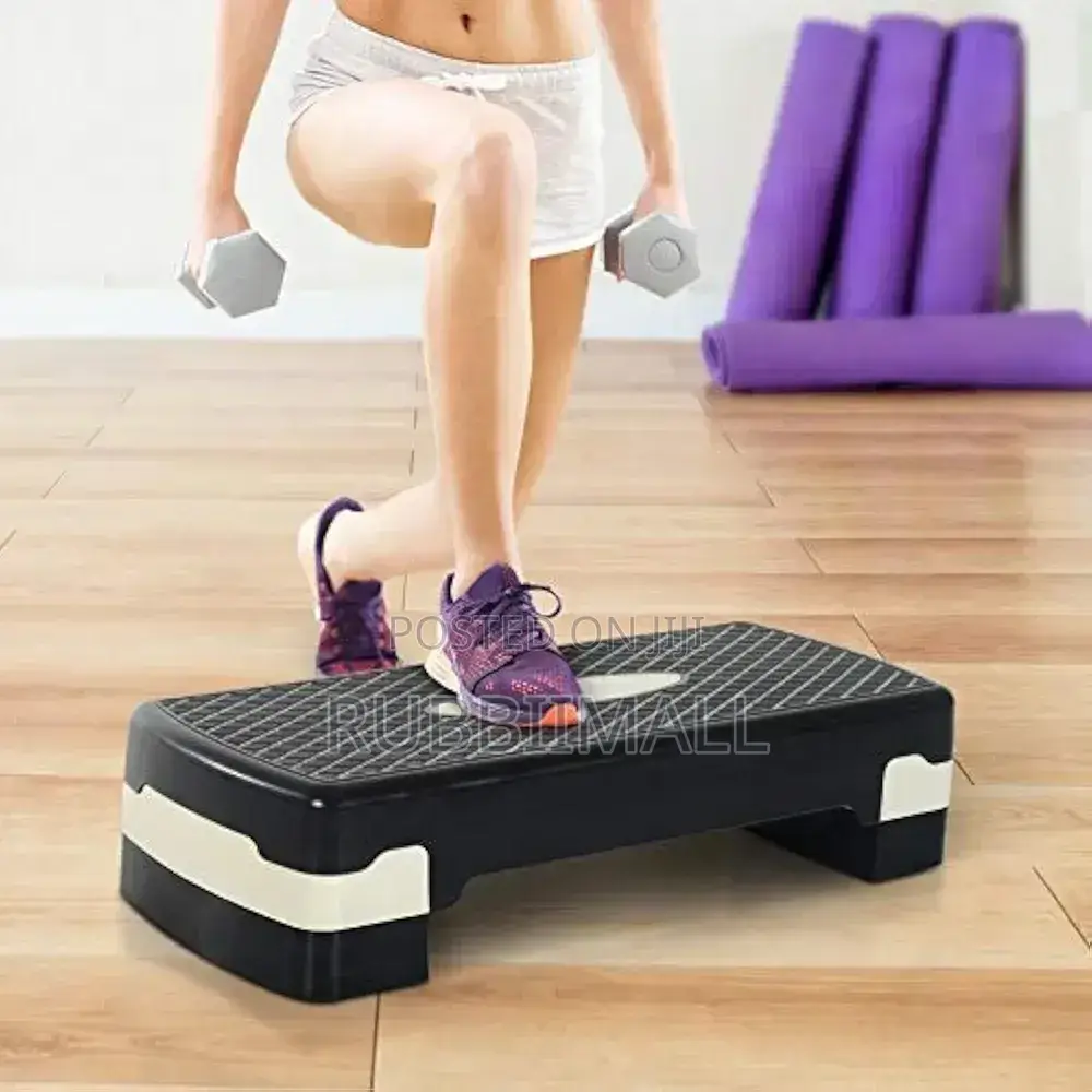 Adjustable Aerobic Exercise Stepper