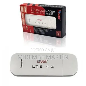 BVOT 3 In1 LTE 4G USB Modem With Wifi HotSpot- White