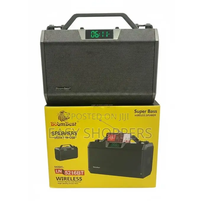 BoomBest Wireless Super Bass Speaker Portable Bluetooth Sound System