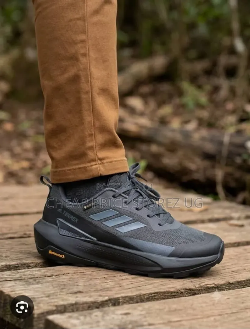 Grey Adidas Terrex Outdoor and Trail Running Shoes
