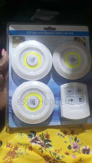 Led Light With Remote Controll(3pcs)