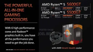 CPU With Very Strong Igpu Vega 7 Capable of Gaming