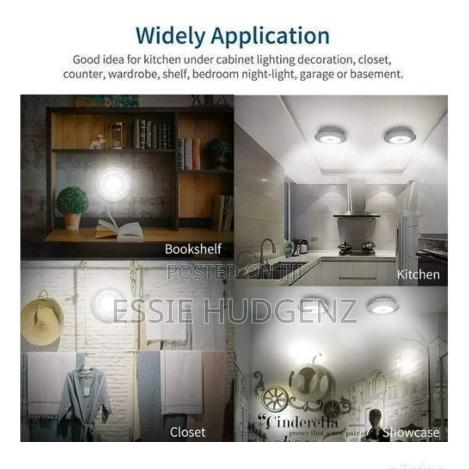 Led Light With Remote Controll(3pcs)