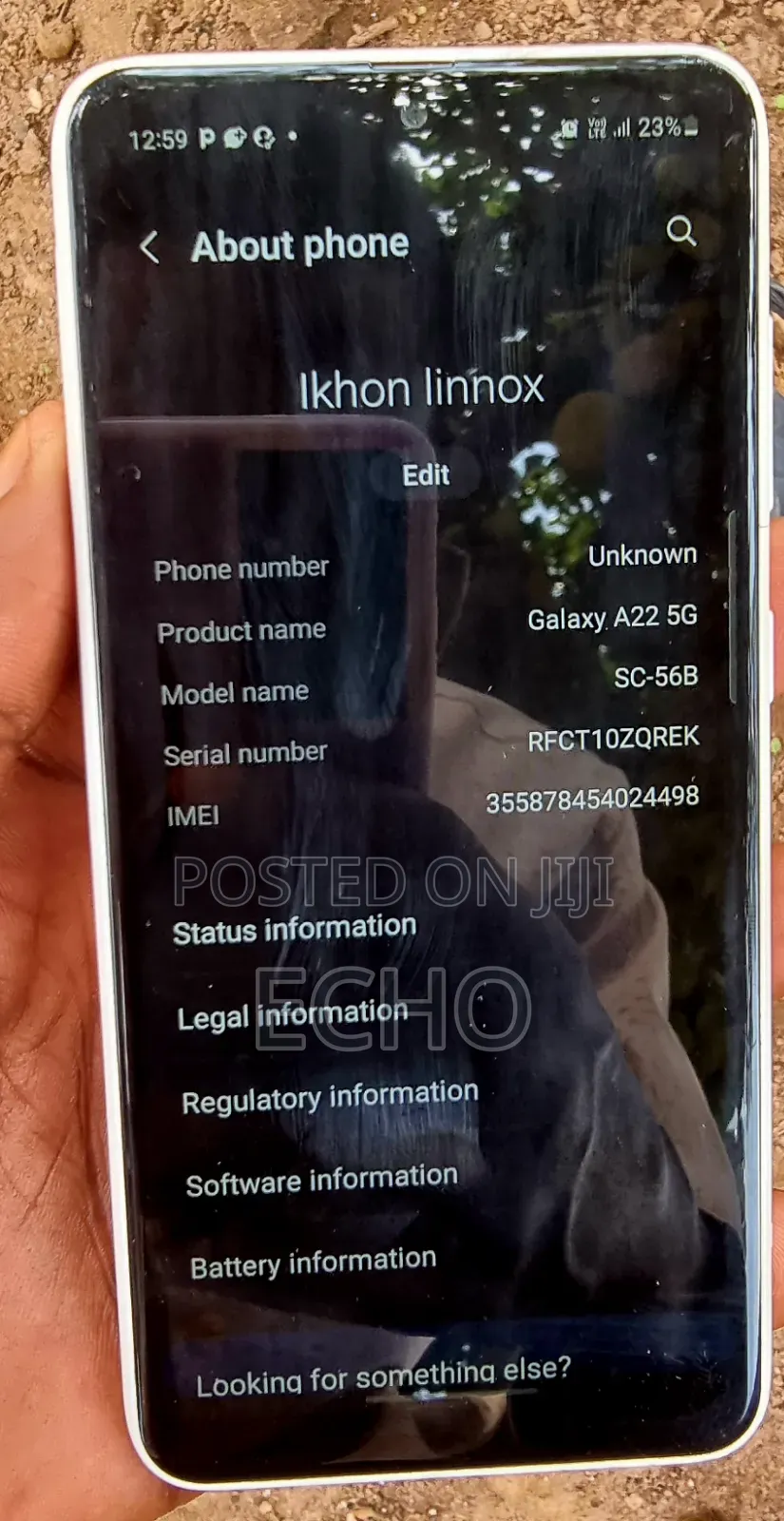 Samsung Galaxy A22 64 GB White
