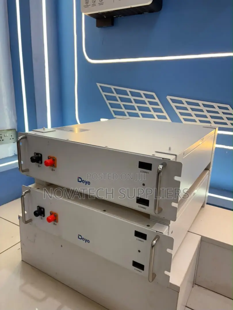Deye BOS-G 5.12kWh 51.2V 100Ah LiFePO4 High Voltage Battery