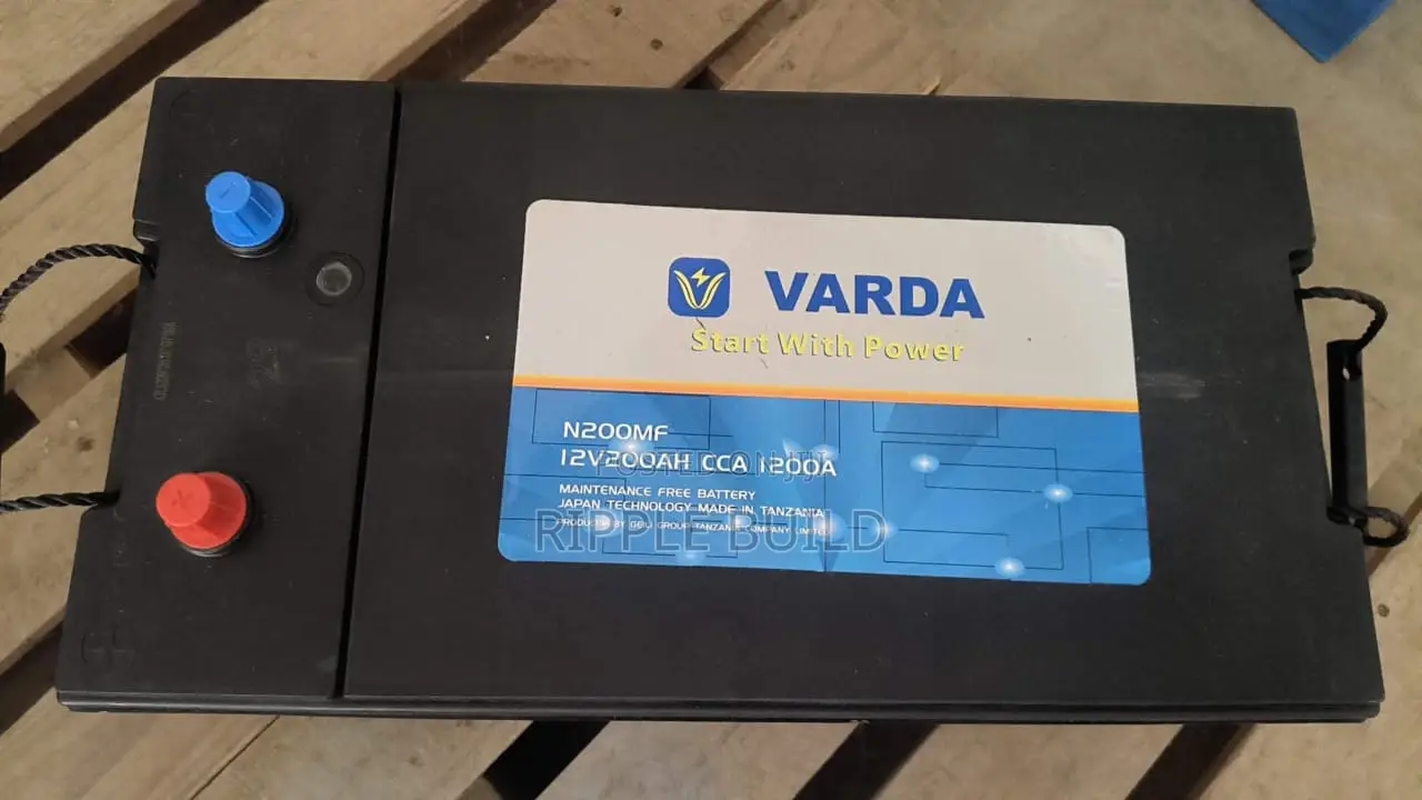 200Ah Varda N200/L Left Hand Heavy Duty Car Battery 12V