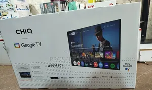 Brand New Chiq Frameless 50 Inches Smart Google TV