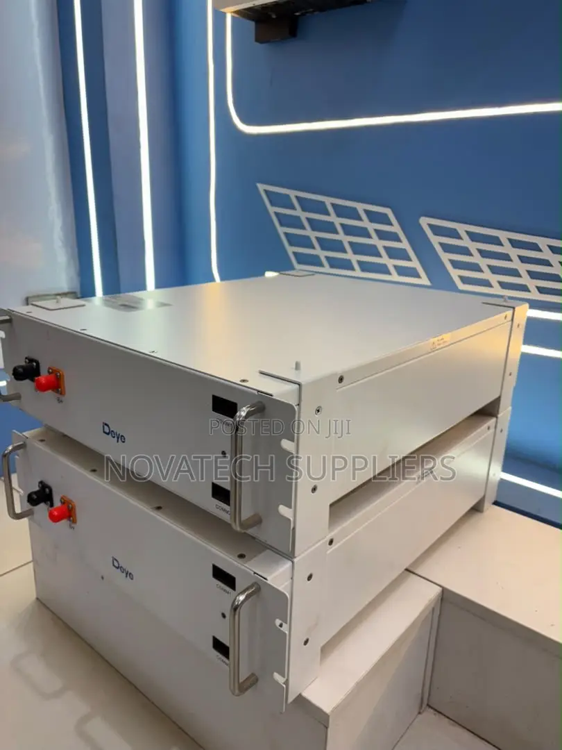 Brand New Deye BOS-G 51.2V 100Ah LiFePO4 Solar Battery With Smart BMS