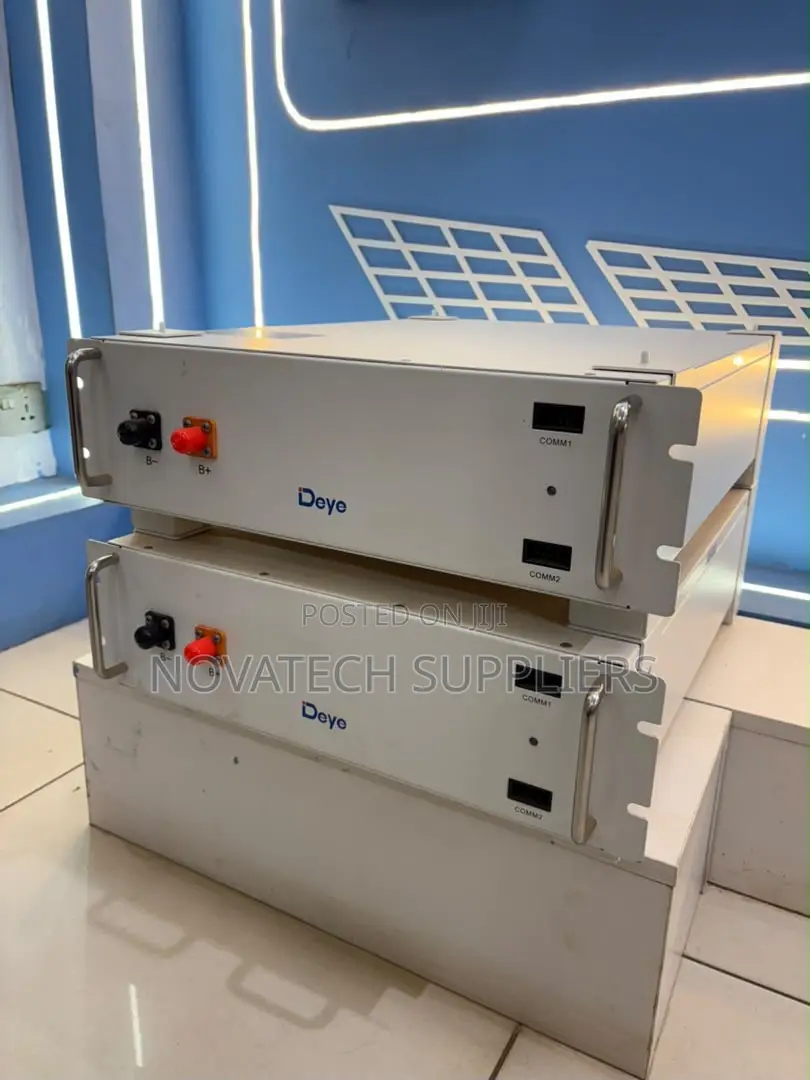 Brand New Deye BOS-G 51.2V 100Ah LiFePO4 Solar Battery With Smart BMS