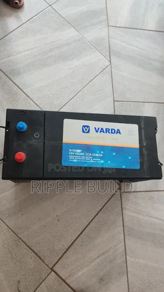 150Ah Varda N150/L Left Hand Heavy Duty Car Battery 12V