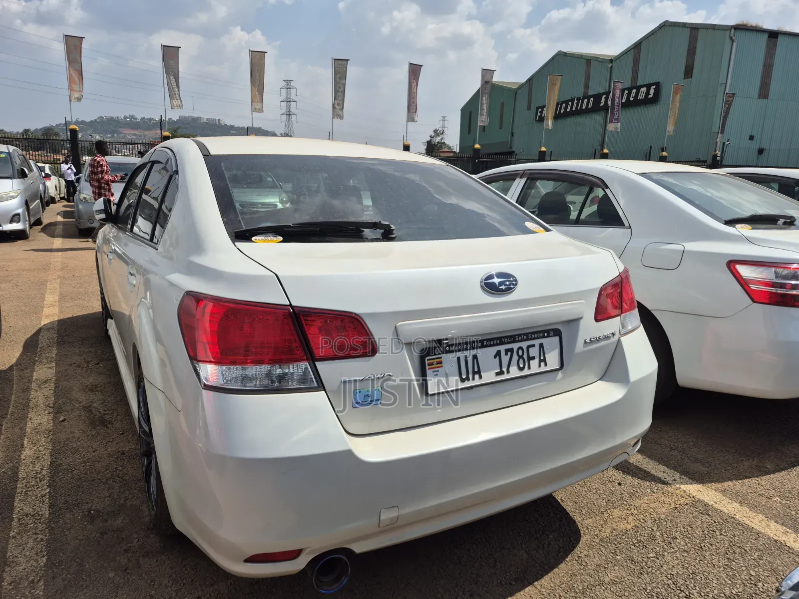Subaru Legacy 2012 White