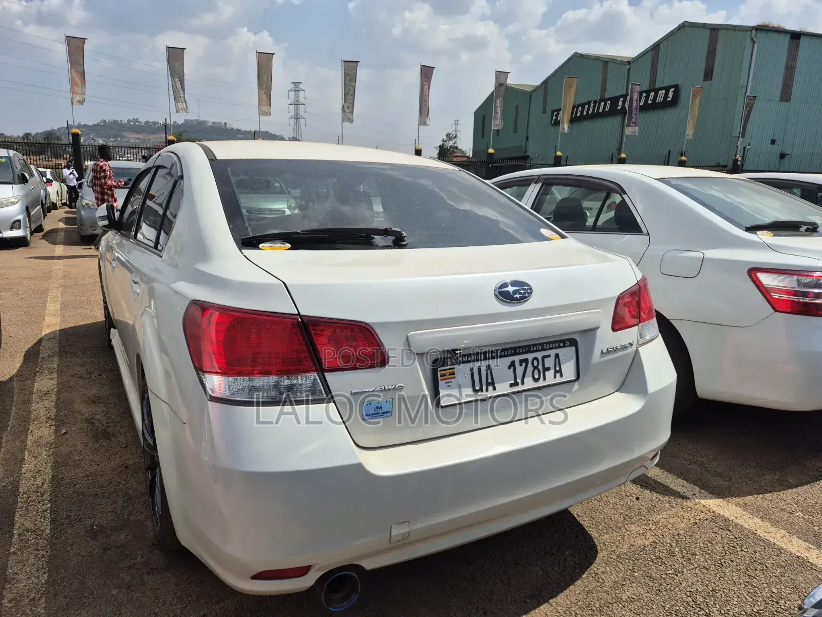 Subaru Legacy 2012 White
