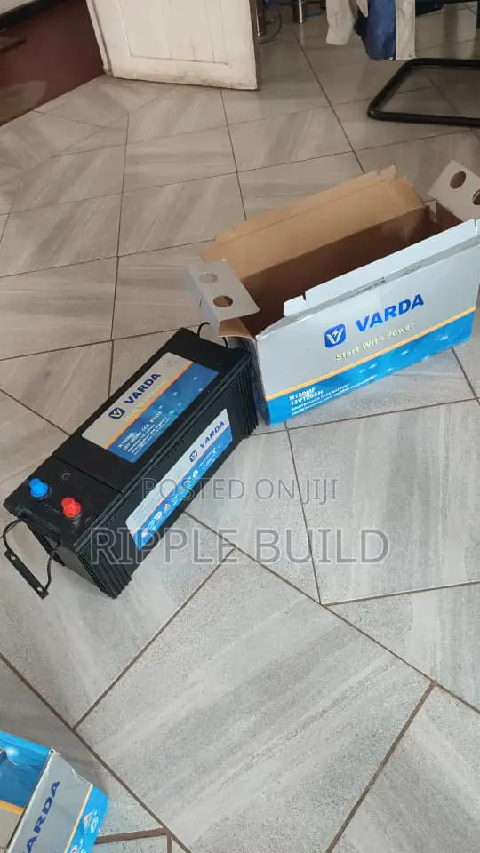 120Ah Varda N120/L Left Hand Car Battery 12V