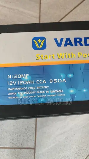 120Ah Varda N120/L Left Hand Car Battery 12V