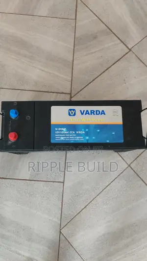 120Ah Varda N120/L Left Hand Car Battery 12V