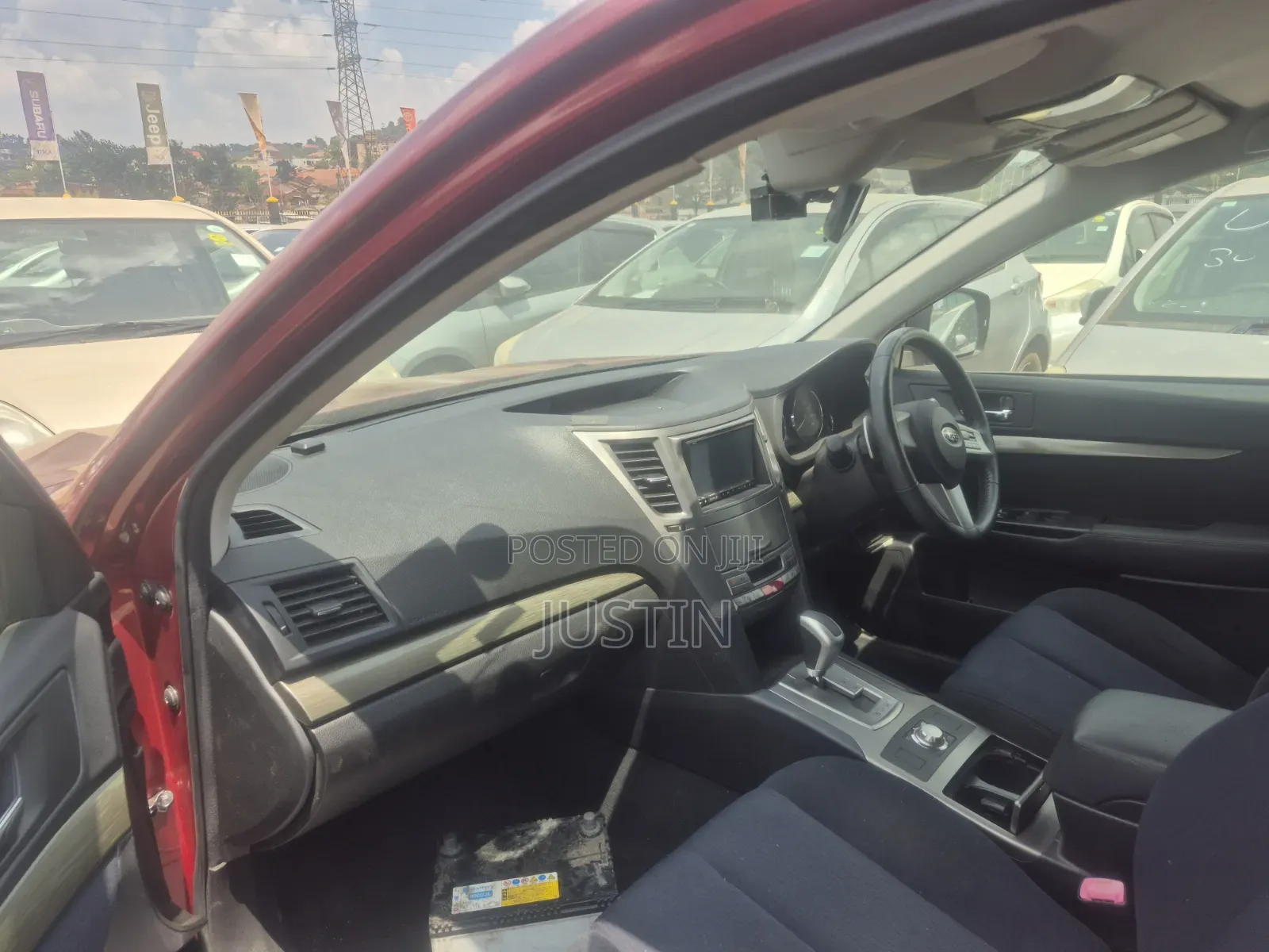 Subaru Outback 2011 Red